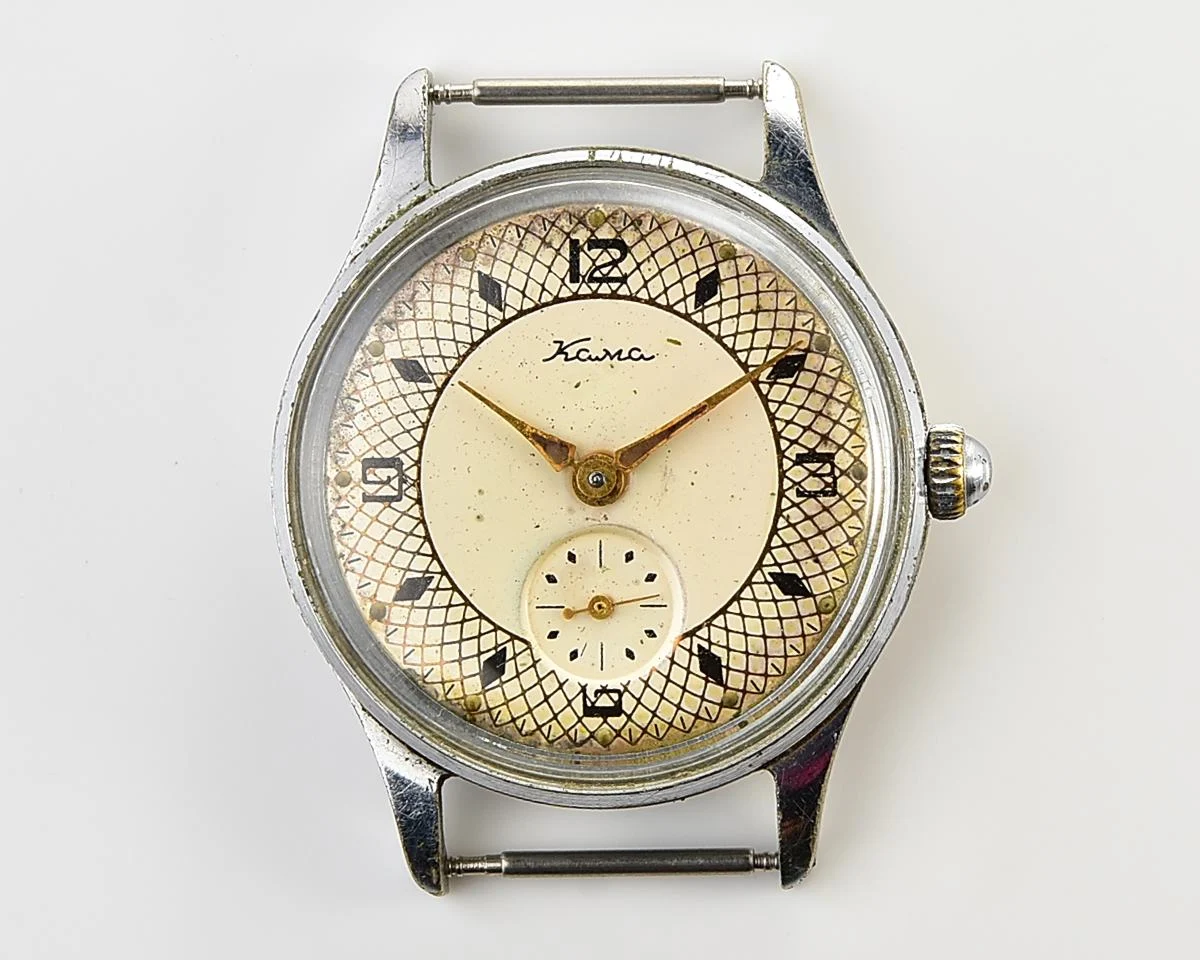 Vintage Soviet Kama mechanical watch, from the 1st quarter of 1958