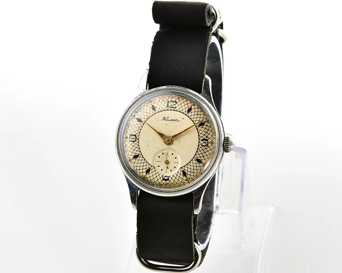 Vintage Soviet Kama mechanical watch, from the 1st quarter of 1958
