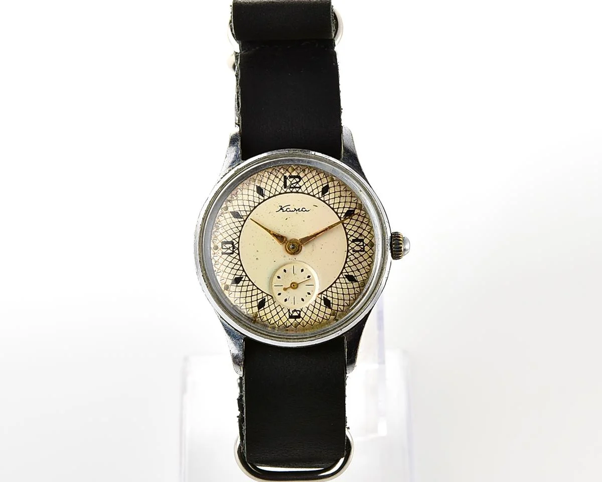 Vintage Soviet Kama mechanical watch, from the 1st quarter of 1958