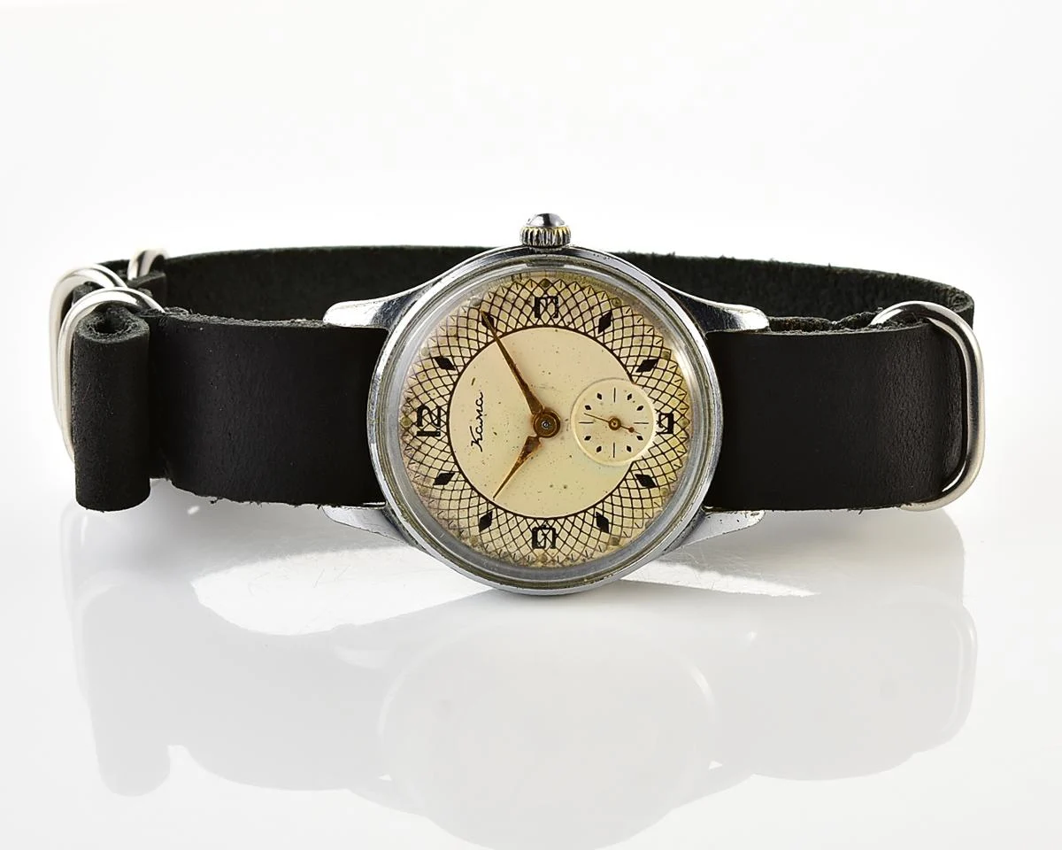 Vintage Soviet Kama mechanical watch, from the 1st quarter of 1958