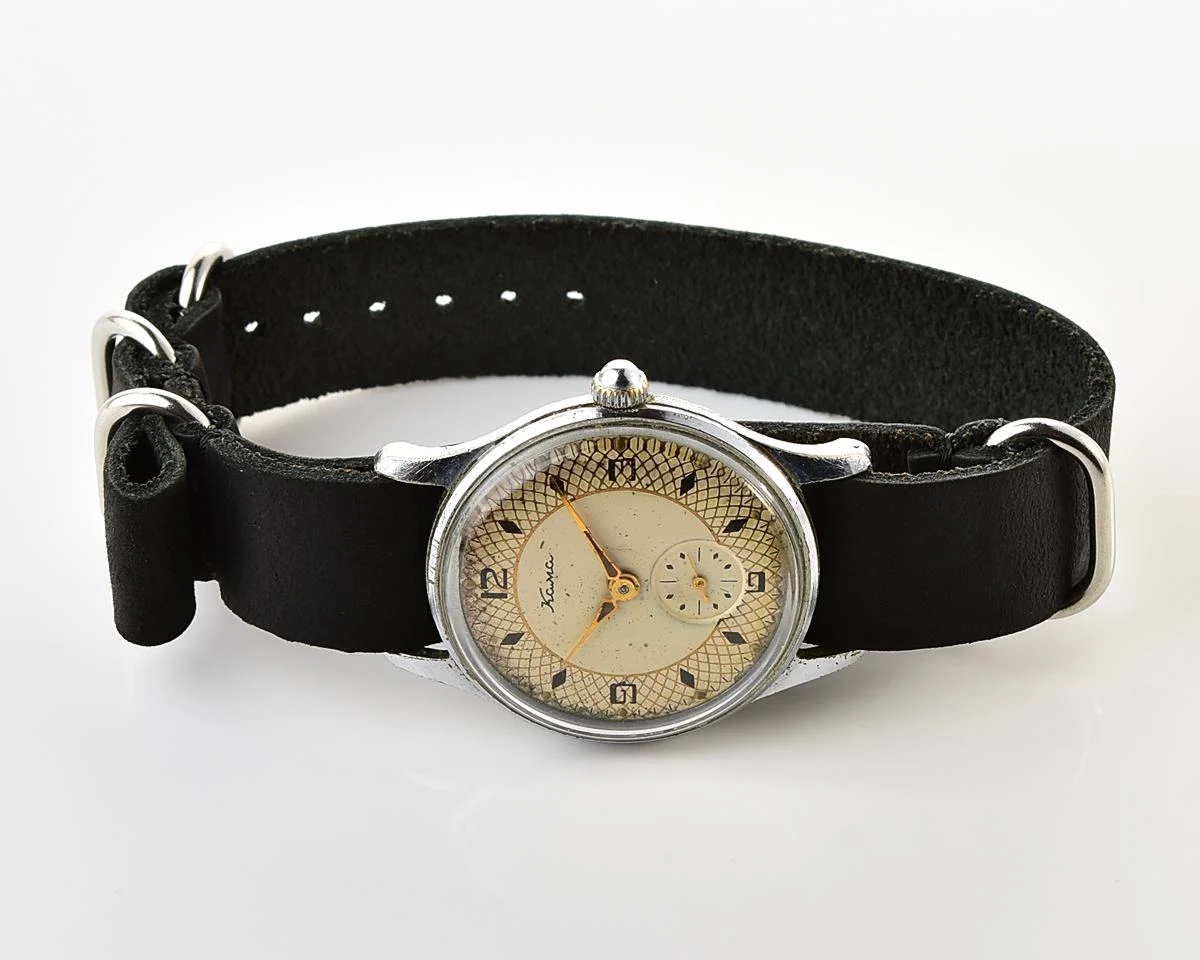 Vintage Soviet Kama mechanical watch, from the 1st quarter of 1958