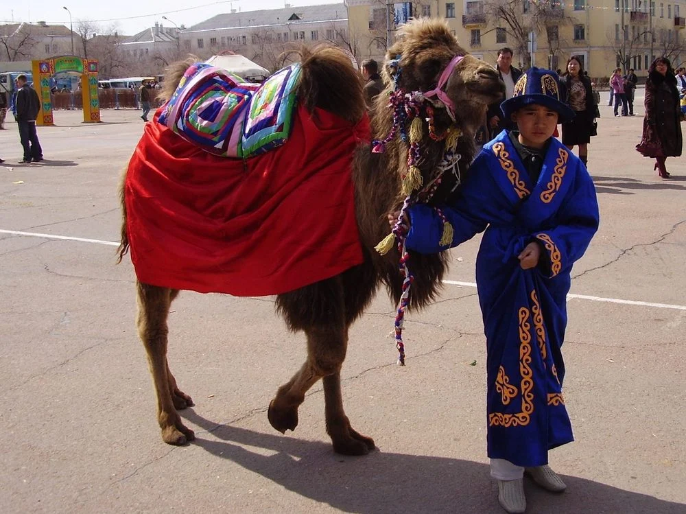OLYMPUS DIGITAL CAMERA Kazakh boy in Baykonur