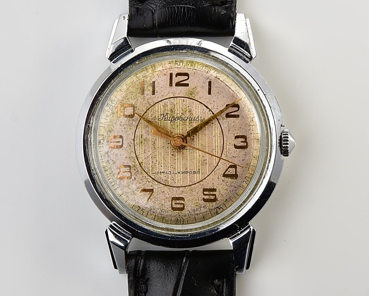 Beautiful vintage soviet wrist watch from 50s - Kirovskie 1MWF