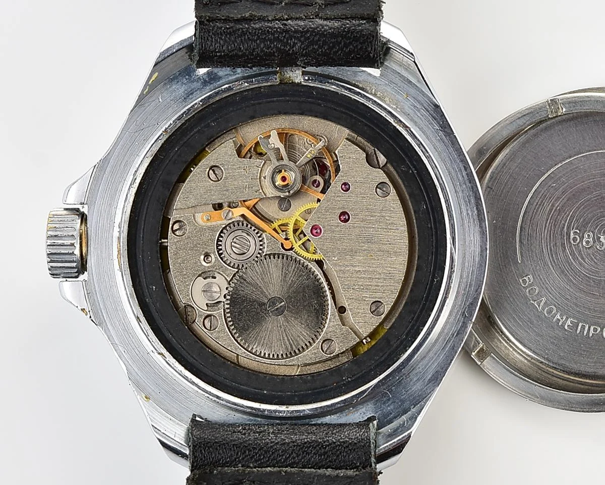 Vostok Komandirskie "Zakaz MO CCCP" limited series watch - rare duo-tone dial!