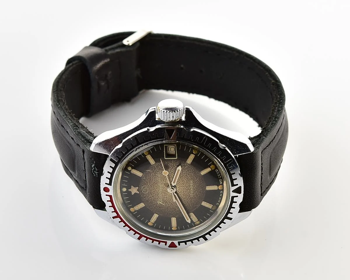 Vostok Komandirskie "Zakaz MO CCCP" limited series watch - rare duo-tone dial!