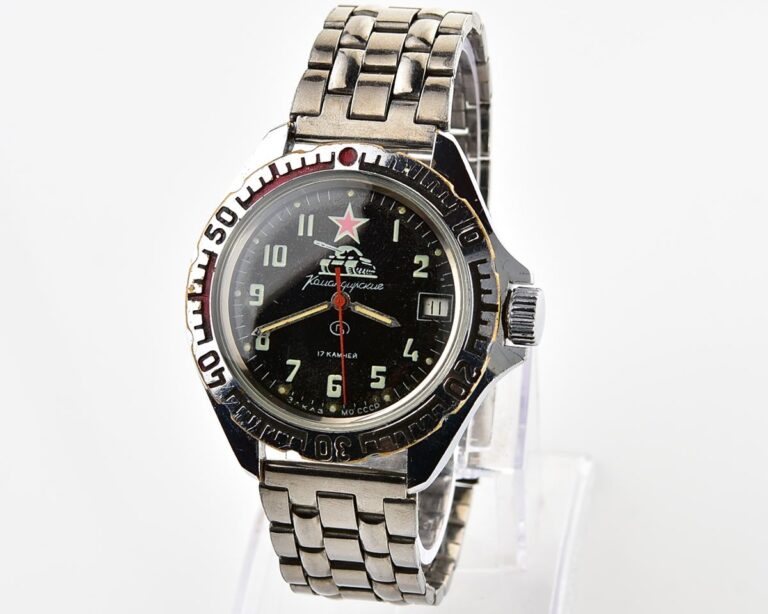 Vostok Komandirskie TANK mechanical watch limited series – “Zakaz MO CCCP”