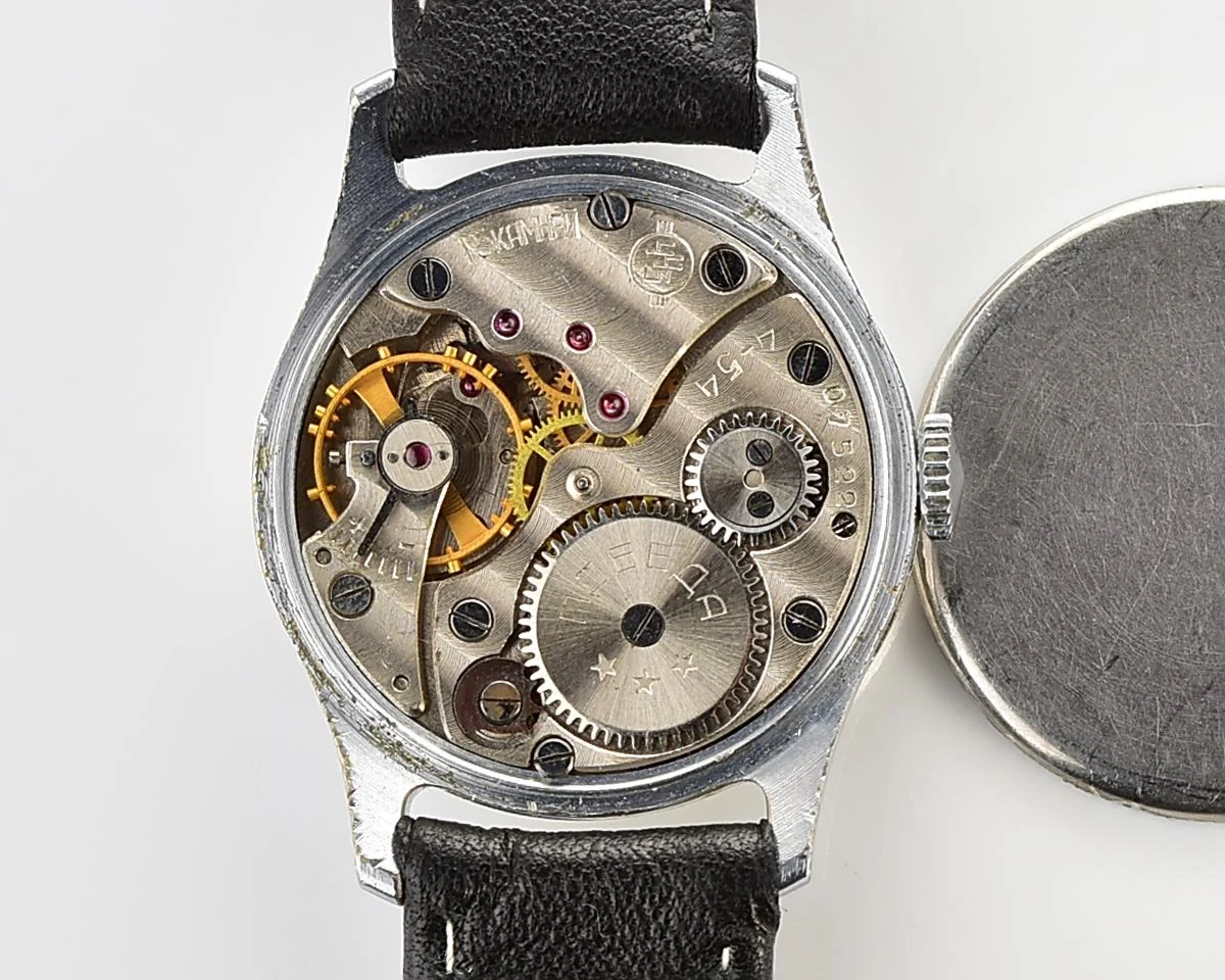 Excellent Soviet mechanical Pobeda watch, ChChZ, the 4th quarter of 1954