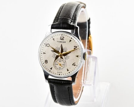 Rare! Vintage soviet mechanical watch POBEDA STAR, 2nd quarter 1958