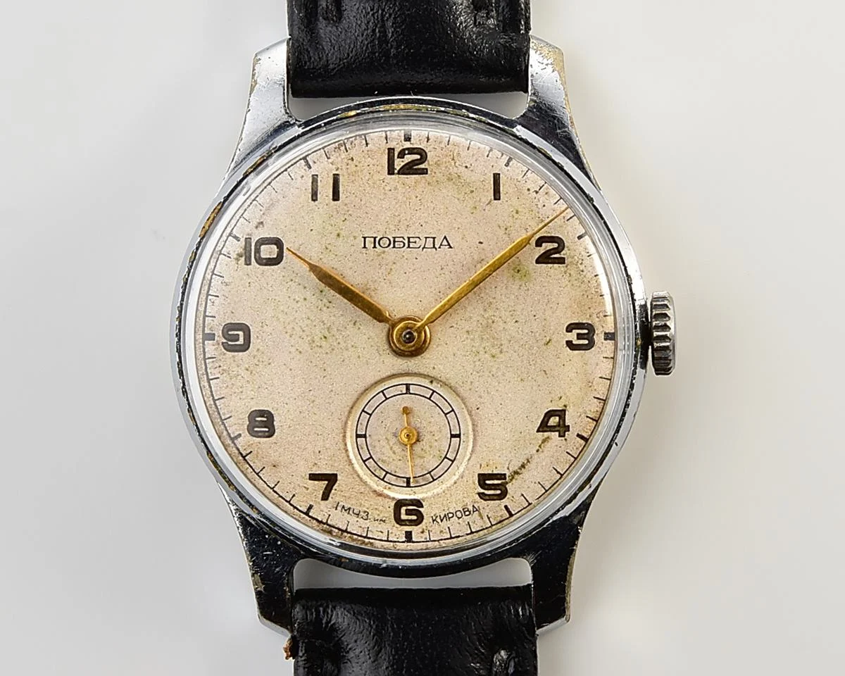 Vintage Soviet mechanical Pobeda, 1MChZ, from the 2nd quarter of 1953