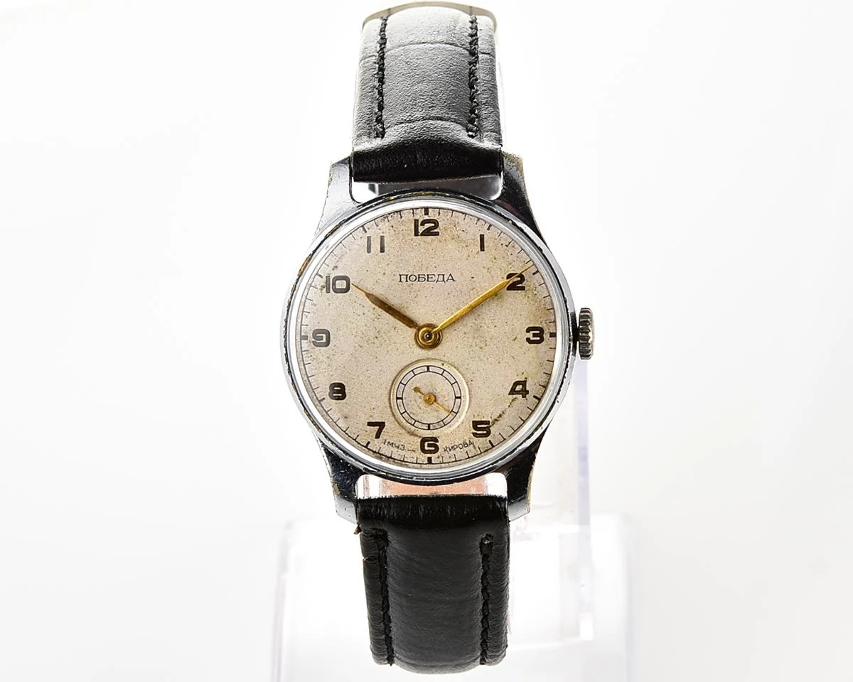 Vintage Soviet mechanical Pobeda, 1MChZ, from the 2nd quarter of 1953