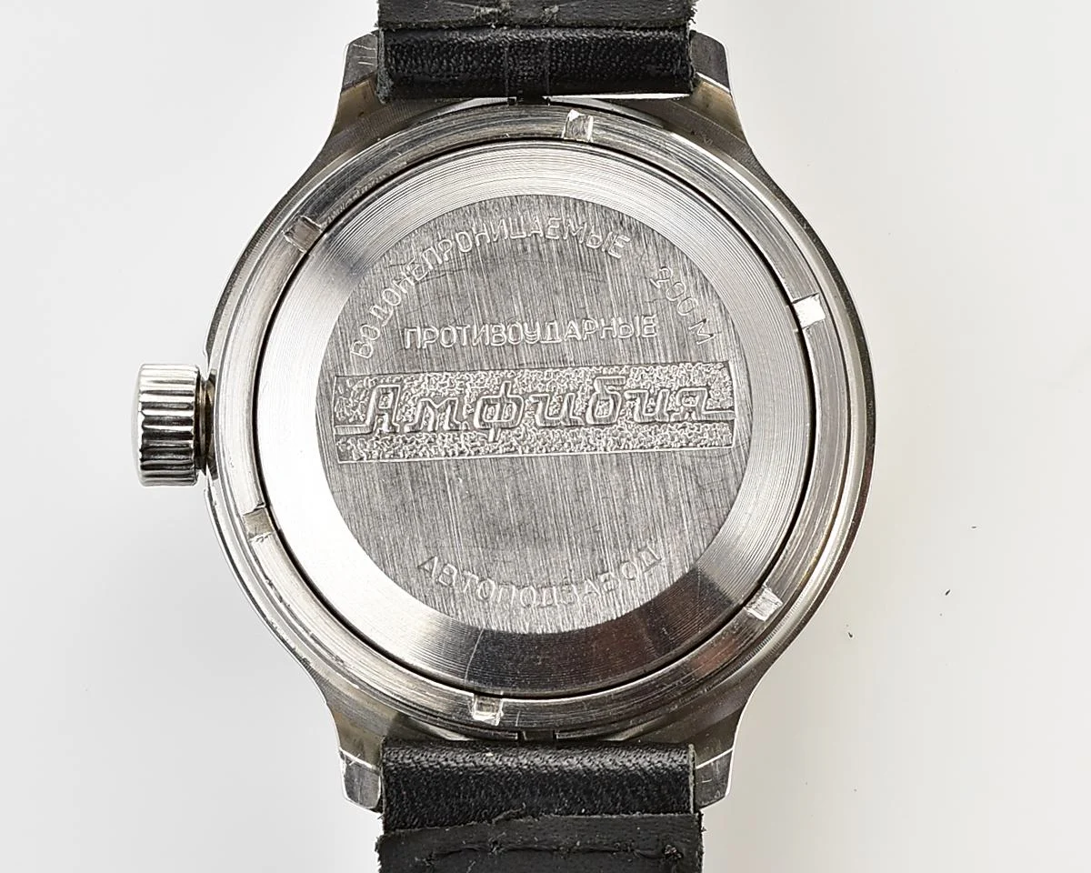 Vostok Amphibia KGB mechanical watch with automatic self winding movement