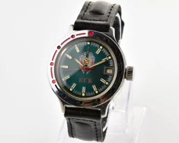 Vostok Amphibia KGB mechanical watch with automatic self winding movement