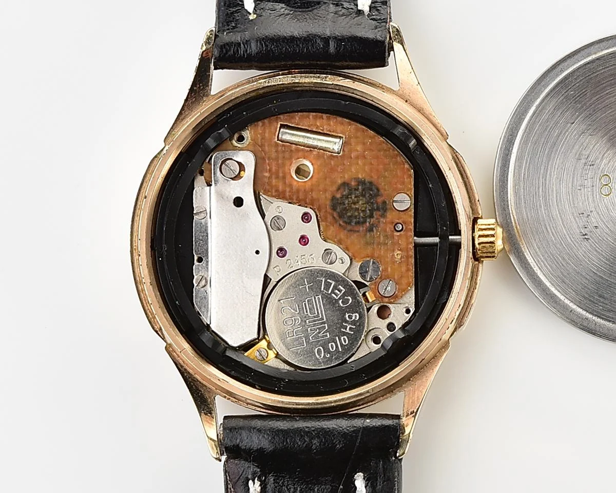 Soviet Poljot watch with quartz movement