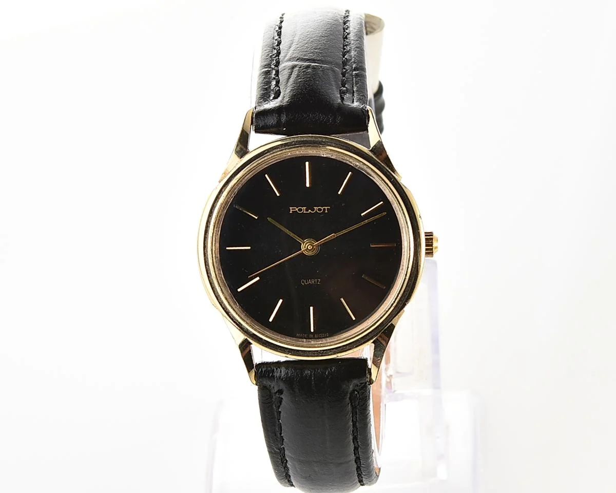Soviet Poljot watch with quartz movement