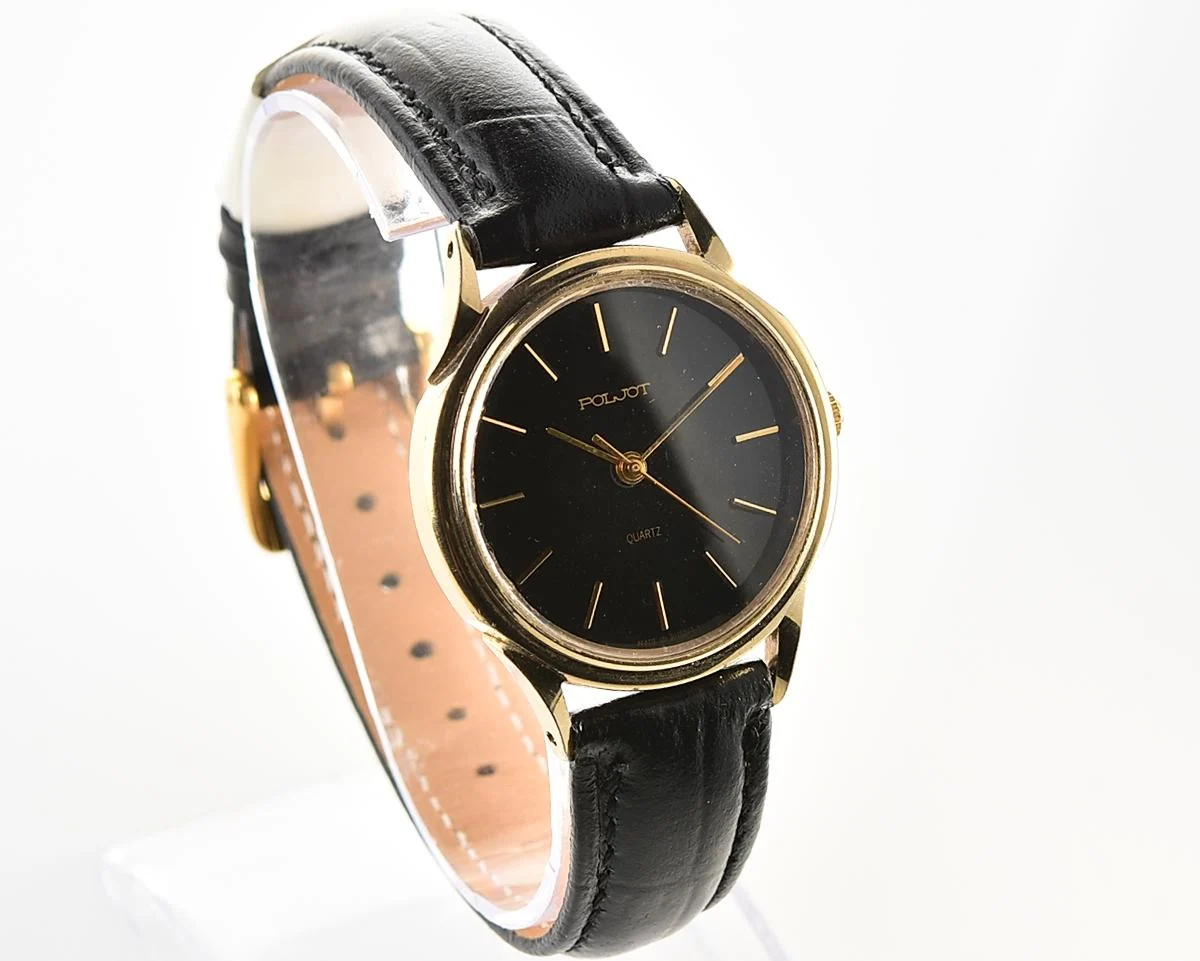 Soviet Poljot watch with quartz movement