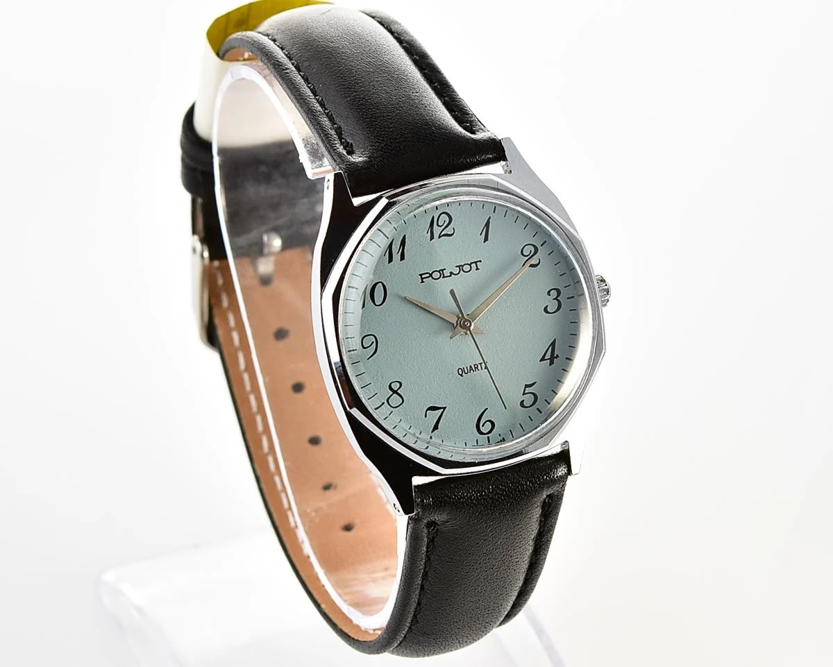 Soviet Poljot watch with quartz movement