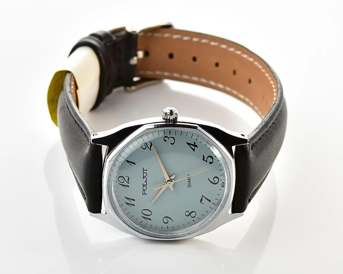 Soviet Poljot watch with quartz movement