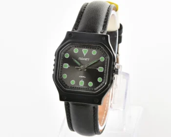 Soviet Poljot watch with quartz movement