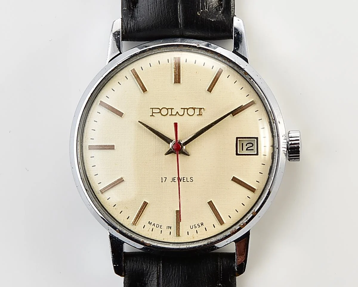 Excellent Soviet vintage Poljot mechanical watch