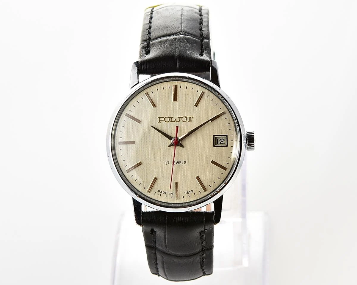 Excellent Soviet vintage Poljot mechanical watch