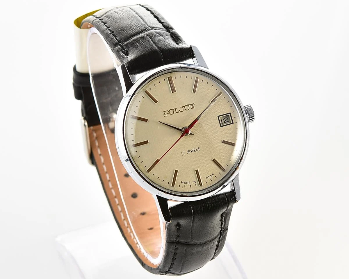 Excellent Soviet vintage Poljot mechanical watch