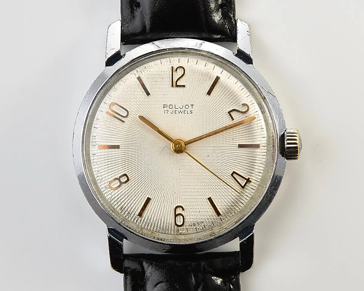 Vintage Soviet Poljot mechanical watch