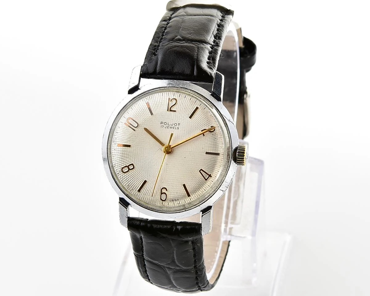 Vintage Soviet Poljot mechanical watch