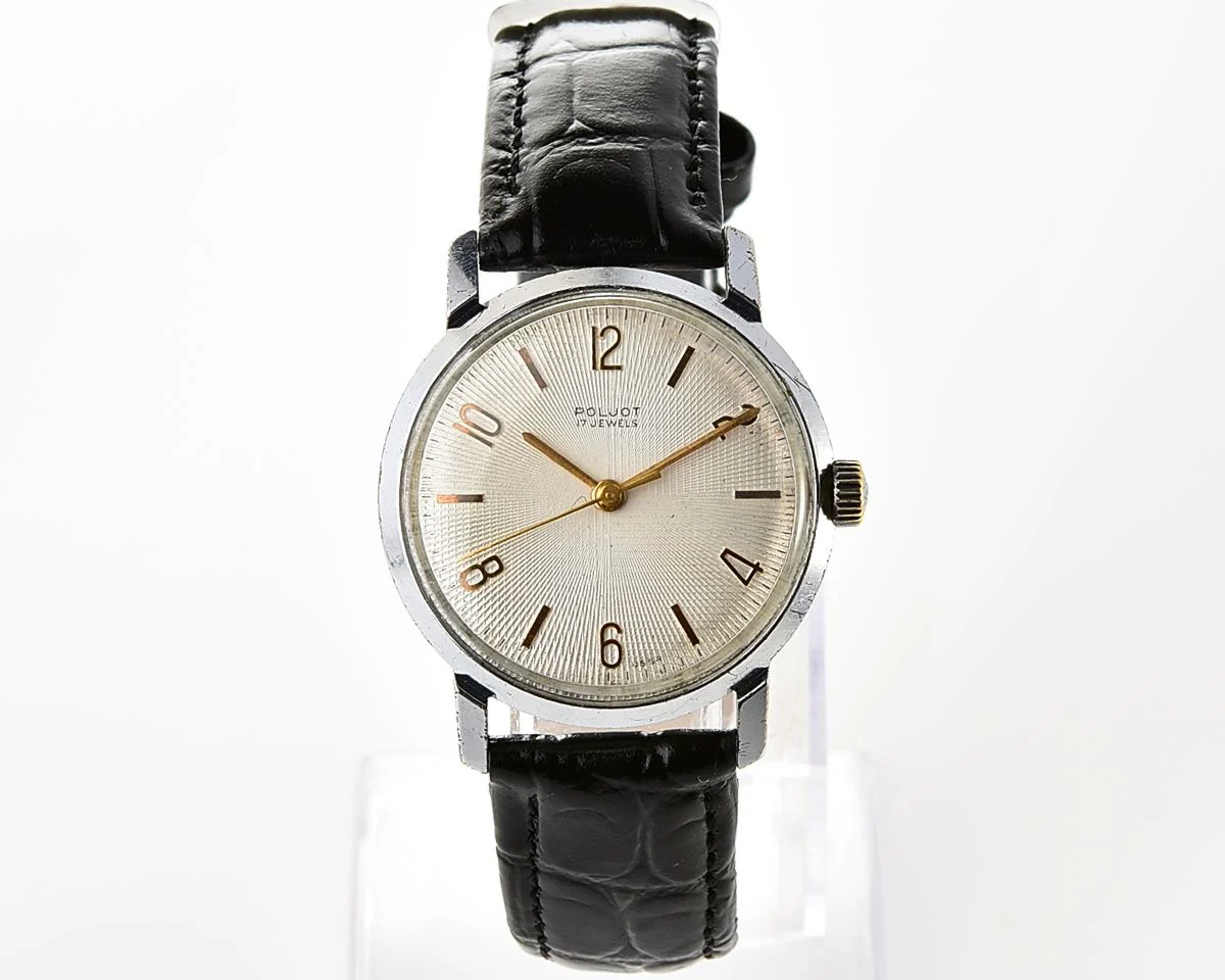 Vintage Soviet Poljot mechanical watch
