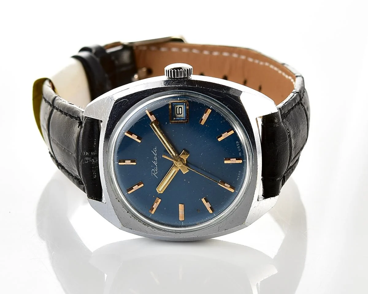 Soviet Raketa vintage mechanical watch