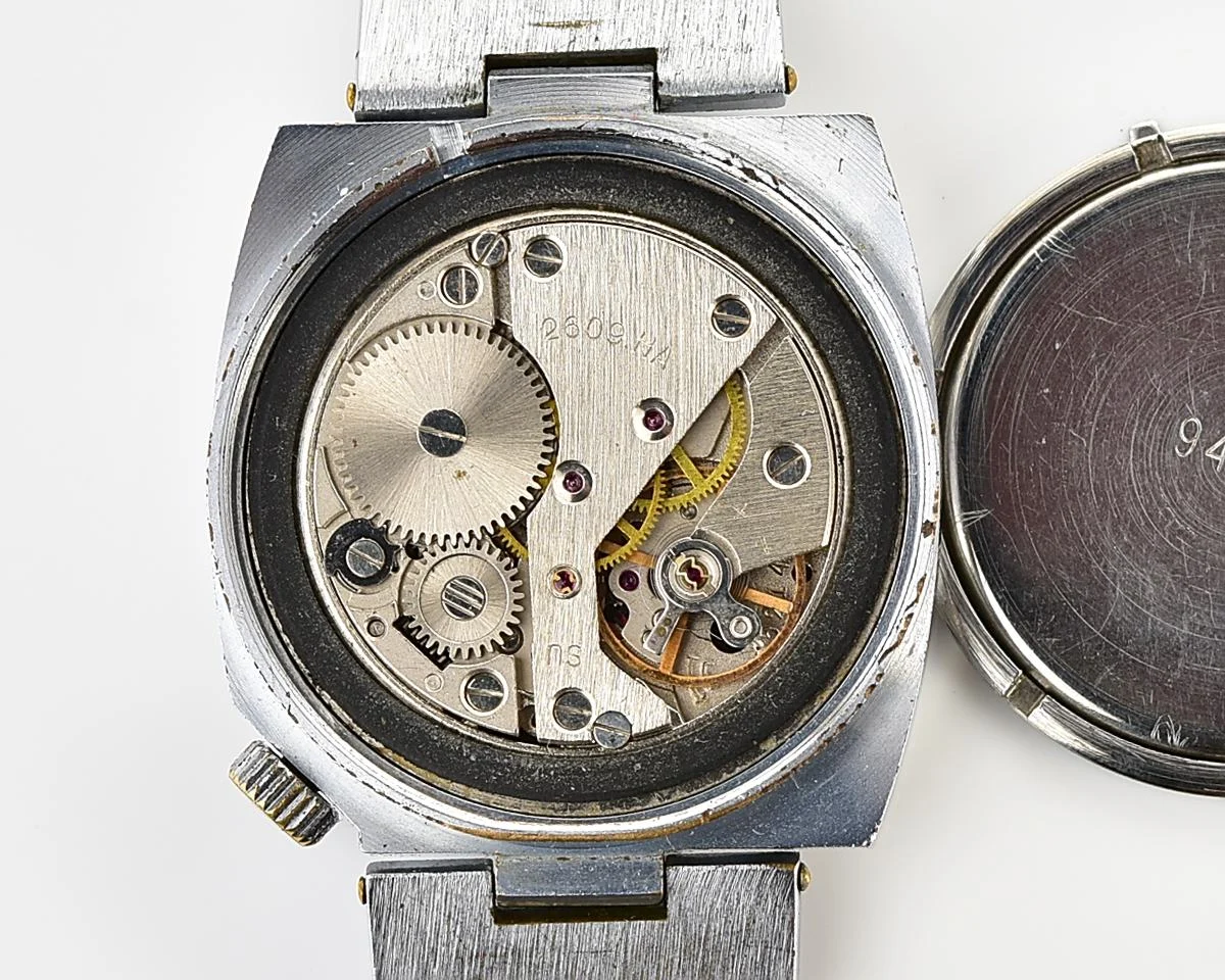 Uncommon Soviet Raketa mechanical wristwatch