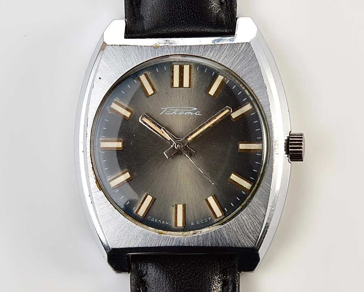 Soviet Raketa vintage mechanical watch