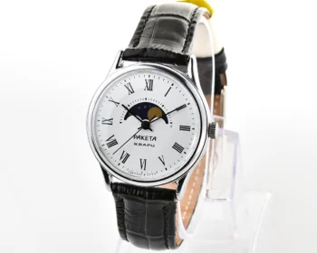 Excellent Soviet Raketa Moon Phases quartz watch