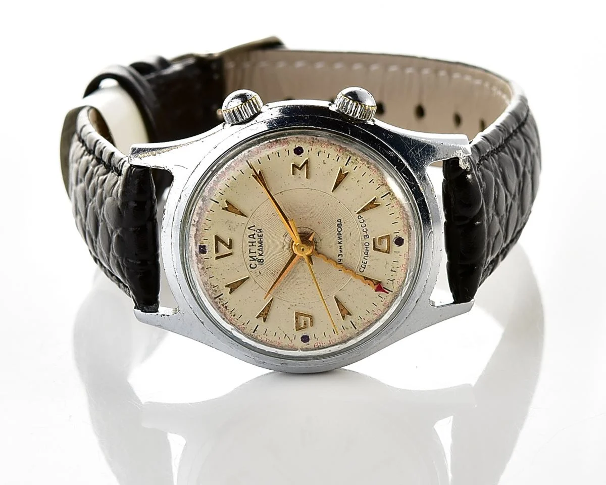 Poljot-Signal vintage mechanical watch with alarm function!