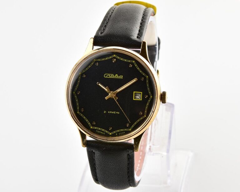 Slava soviet mechanical vintage watch