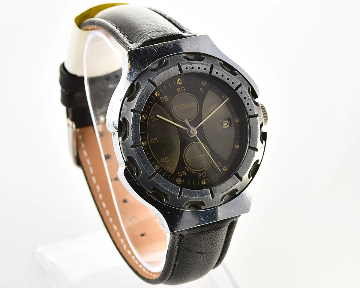 Slava "Chronograph" mechanical wrist watch