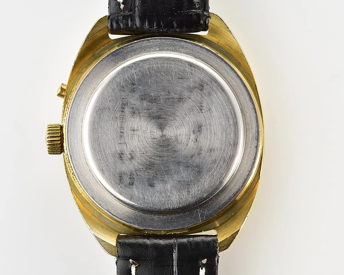 Slava Soviet mechanical vintage watch with automatic self-winding movement