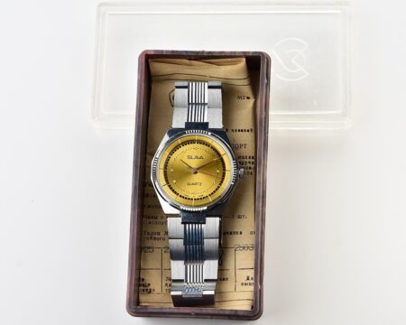 TIME CAPSULE: Automatic soviet SLAVA with quartz movement – NEW old stock(NOS)!