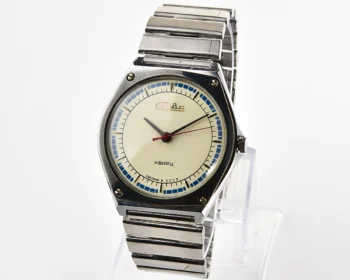 Soviet Slava watch with quartz movement