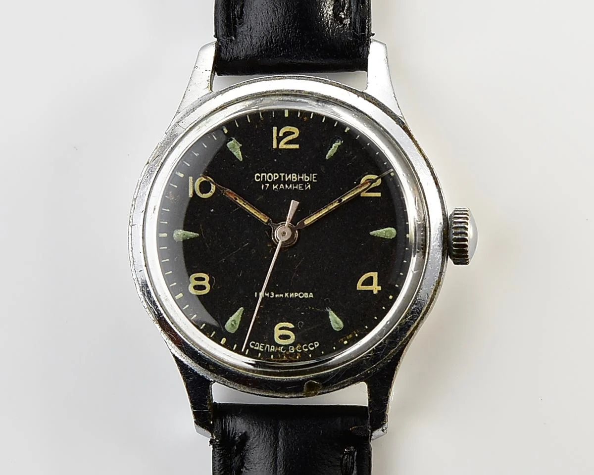 Vintage Soviet Sportivnie mechanical watch, 1st quarter of 1957!