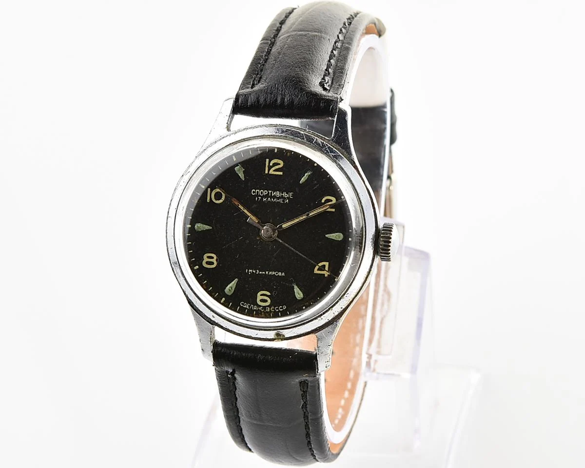 Vintage Soviet Sportivnie mechanical watch, 1st quarter of 1957!