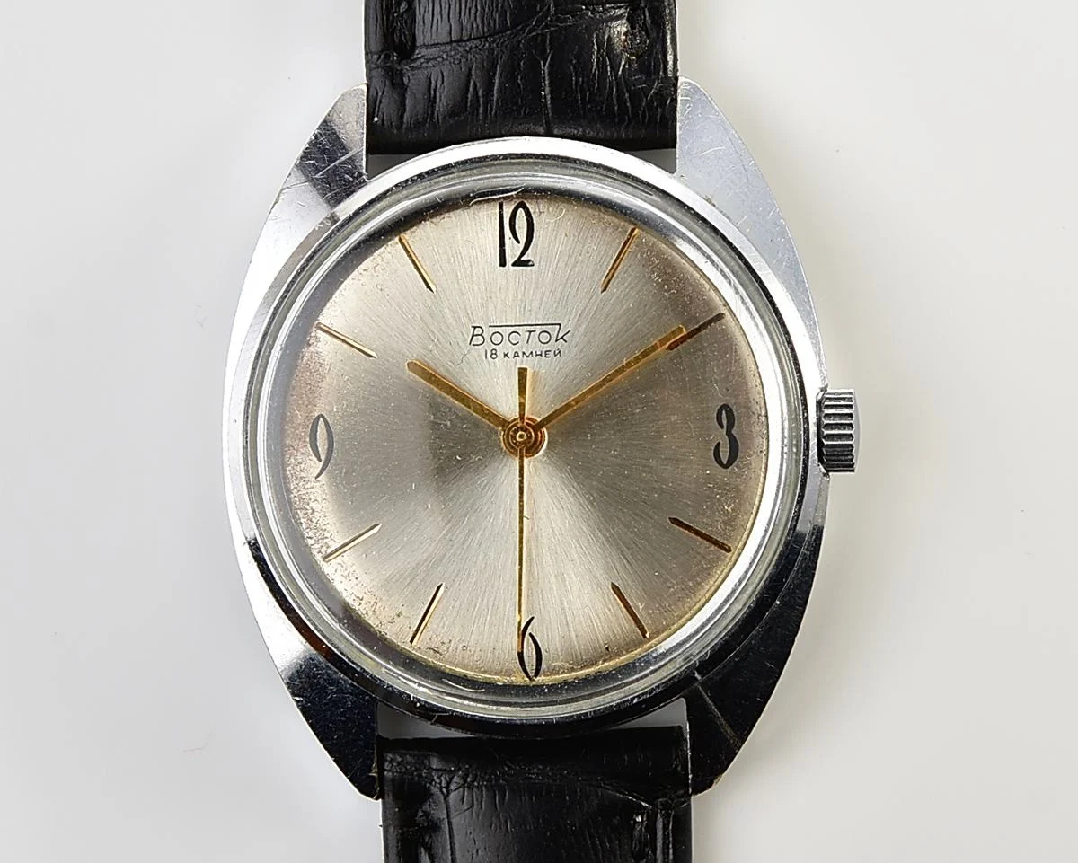 Soviet Vostok mechanical wristwatch