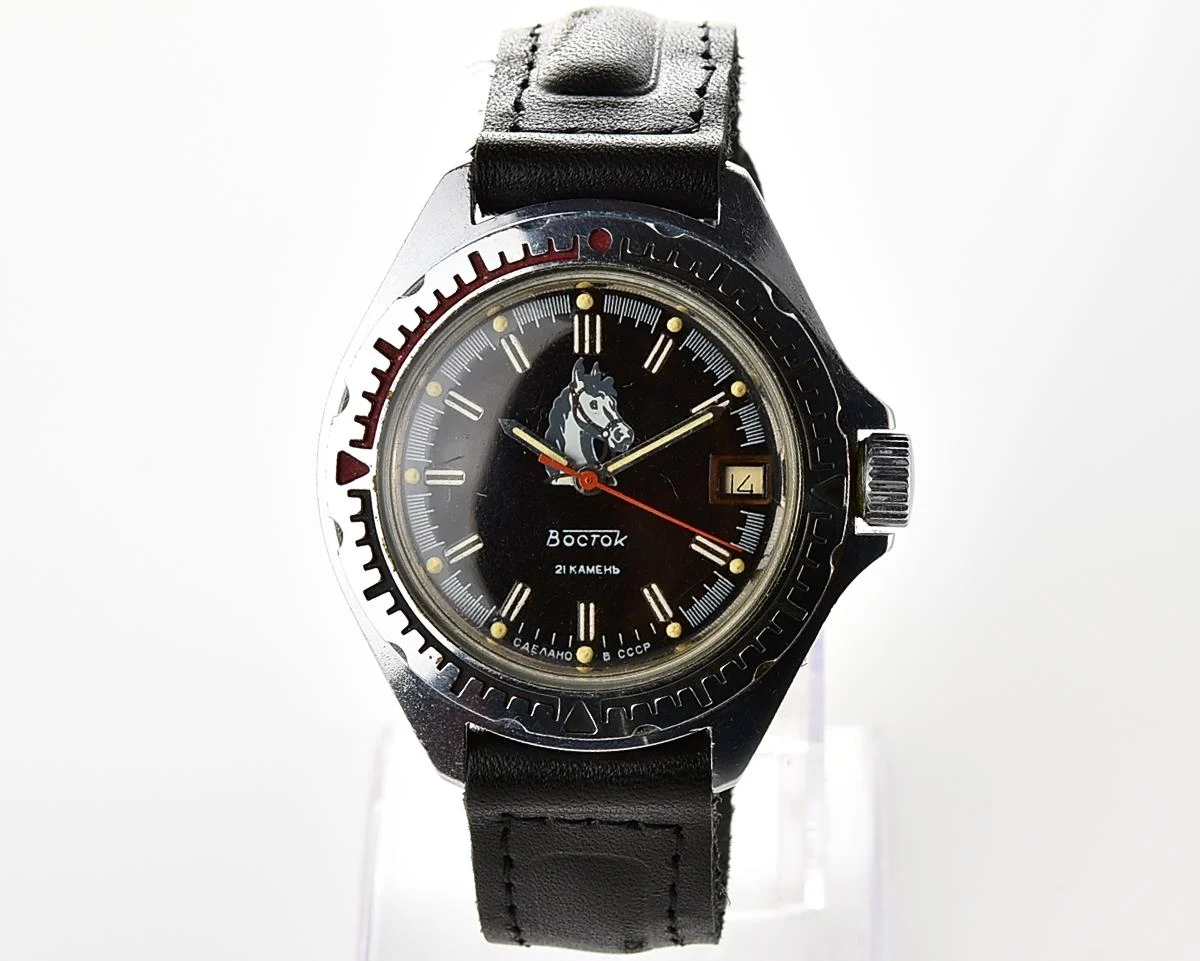 Vostok Komandirskie mechanical watch with automatic self-winding movement