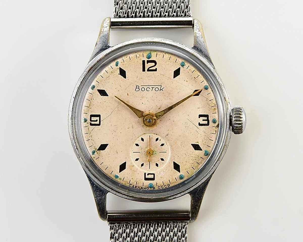 Vintage Soviet Vostok mechanical watch