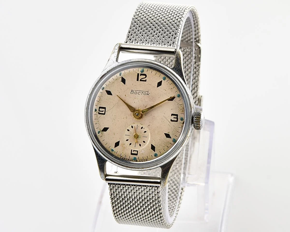 Vintage Soviet Vostok mechanical watch