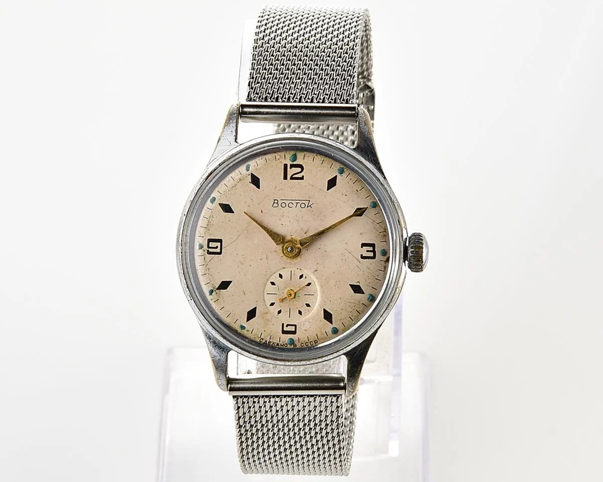 Vintage Soviet Vostok mechanical watch
