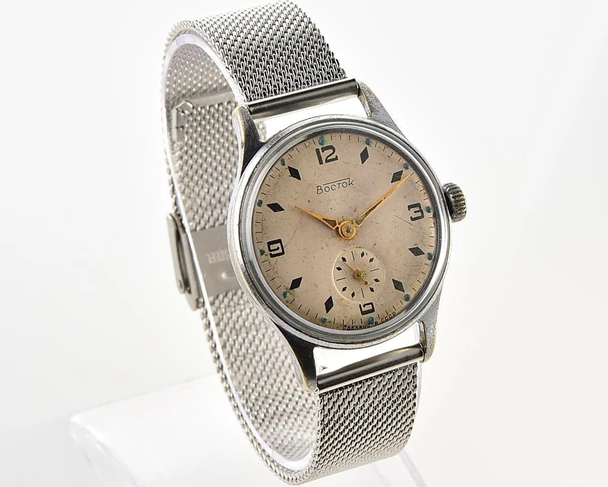 Vintage Soviet Vostok mechanical watch