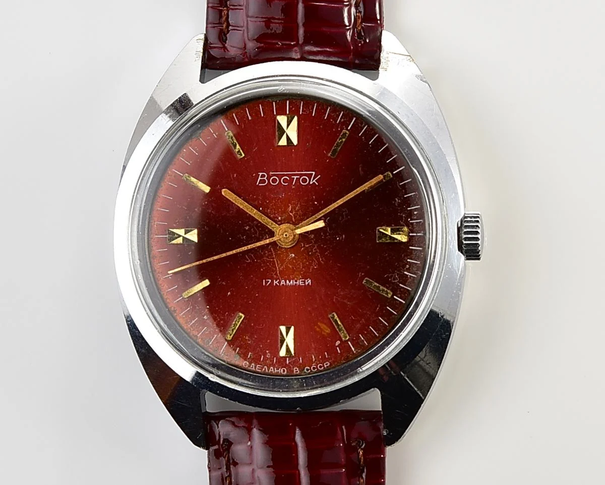 Soviet Vostok mechanical wristwatch