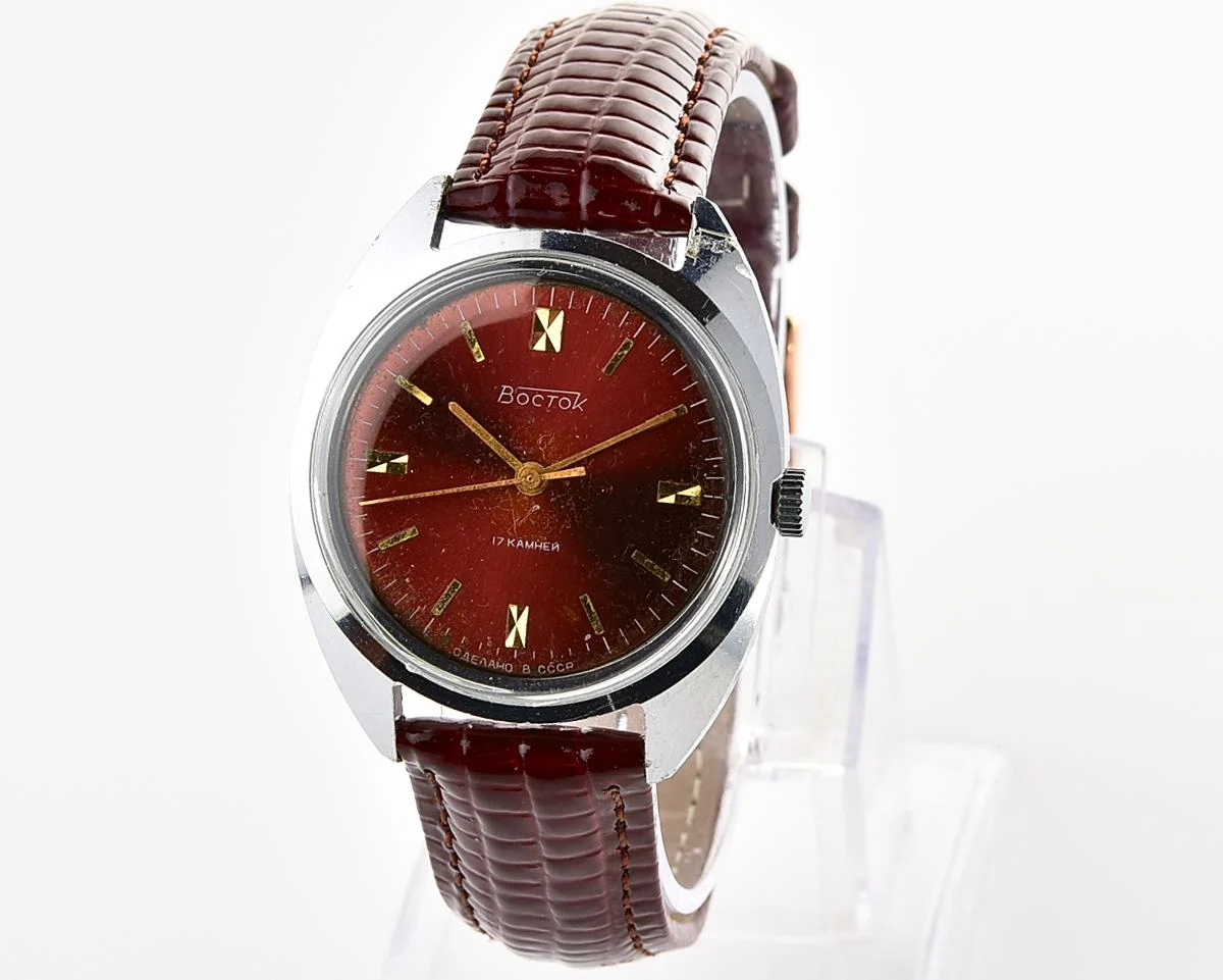 Soviet Vostok mechanical wristwatch