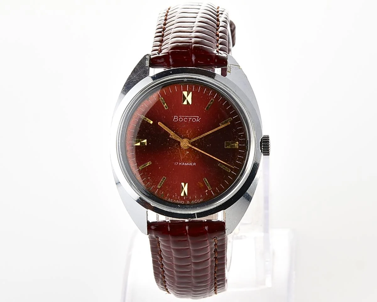 Soviet Vostok mechanical wristwatch