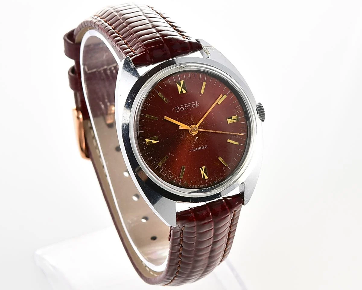 Soviet Vostok mechanical wristwatch